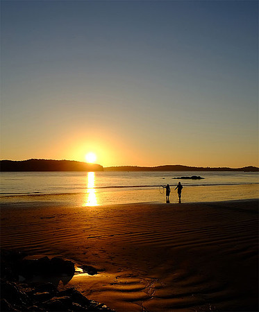Sunset Stroll, Tofino, BC, sm