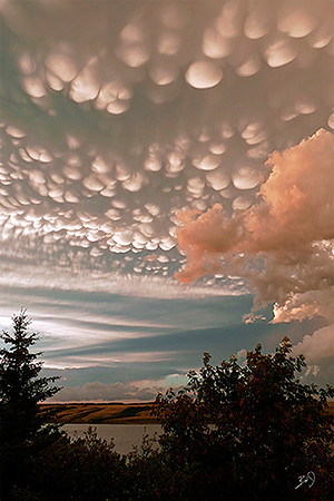 Mammatus Clouds, Manitou Beach, SK